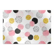 Decormat Podloga za pisarniški stol Geometric dots 120x90 cm 15 cm