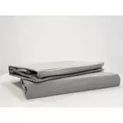 Caršav Flanel 140x200cm+25cm Light grey ( VLK000216-lightgrey )