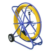Extralink Pilot 8mm 150m | Pilot za vlečenje kablov | steklena vlakna FRP, premer 8mm, dolžina 150m, rumen