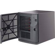 Supermicro CSE-721TQ-350B Mini-tower chassis w/ 4x 3.5 HDD tray, PWS and BPN (CSE-721TQ-350B)