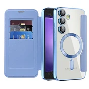 Etui SmartMag Book z Magsafe tehnologijo in RFID denarnico za Samsung Galaxy S23 FE - light blue