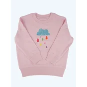 MelaDi Majica Regenwolke svetlo roza