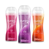 Durex 2v1 Stimulacijski Lubrikant na Vodni Osnovi - 3x 200ml
