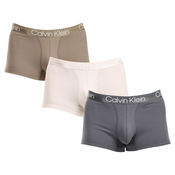 Calvin Klein Underwear Boksarice, siva, bela