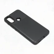 Torbica Defender Carbon za Motorola Moto E20/E30/E40 crna