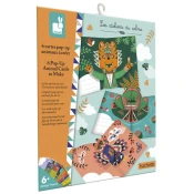 Janod Atelier Set Mini Origami Razglednice z živalmi od 6 let