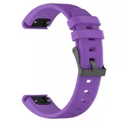 Silikonski pas Techsuit W058 za Garmin Fenix 3/3 HR/5X/5X Plus/6X/6X Pro/7X/7X Pro Solar - purple