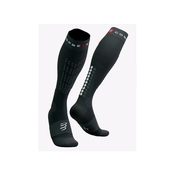 Compressport Nogavice Alpine Ski Full Socks - Črno siva, T3