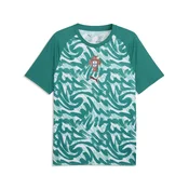 PUMA Portugal Warmup Jersey Men, Football, Green Lagoon/Ruby Shimmer, XXL