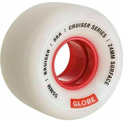 Globe Bruiser Cruiser Skateboard Wheel 55 mm White/Red