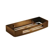 Gedy - Stenska polica za tuš SMART 30x12,8 cm bronasta