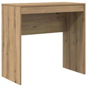 vidaXL Pisalna Miza Hrast Inženirski les 80 x 40 x 76 cm Pisalna Miza