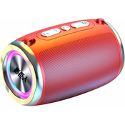 Generic GENERIC prenosni pametni Bluetooth zvočnik z mikrofonom, do 20 ur predvajanja rdeč, (21122626)