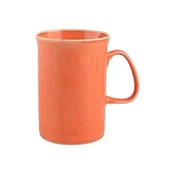 Porcelain mug, 325ml, Seasons, Orange - Porland
