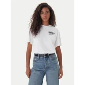 HUGO Majica Vintage 50550148 Bela Relaxed Fit