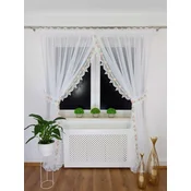 shumee Elegantna voile zavesa z gipurno čipko - stilska in funkcionalna!