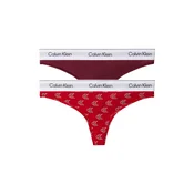 Calvin Klein Underwear Tangice rdeča/bordo/črna/bela