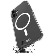 SBS Ovitek PURO Impact Clear D3O Bio za iPhone 17, prozoren