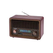 ELEMENTA Retro RGB Bluetooth radio 8075BT/B