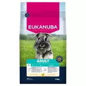 Eukanuba Premium Nutrition Adult Small Breed piletina - 2 x 7,5 kg