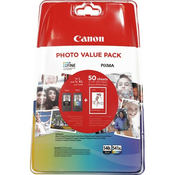 Komplet kartuš Canon PG-540L in CL-541XL + Foto papir/Original