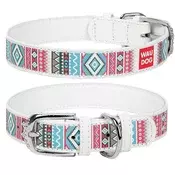 OVRATNICA COLLAR WAUDOG ETHNO BELA 30-39 CM