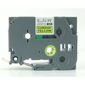 Kompatibilen trak za Brother TZe-C41/TZ-C41/PT/P-Touch 18mm - črn izpis/fluorescenčno rumen trak