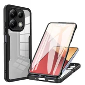 Techsuit – ColorVerse 360 Series dvostranska zaščitna maska za Xiaomi Redmi Note 13 5G – črna