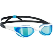 Mad wave razor goggles white/blue