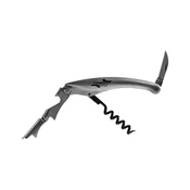 3 in 1 Twin Pull corkscrew, Silver - Grunwerg