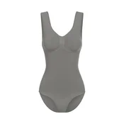 cfab Oblikovanje postave Tank Bodysuit Sculpting Shapewear mit Slip grafit