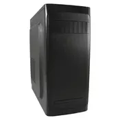 LC-POWER kucište 7034B - LC-7034B-ON Midi Tower, Micro-ATX, Mini-ITX, ATX, Bez napajanja, Crna