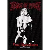 Cradle Of Filth Vestal Masturbation Našitek za šivanje 100 x 50 mm