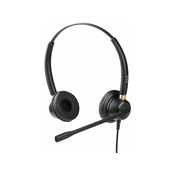 TELLUR žične slušalke Voice 520N, binauralne, USB, črne