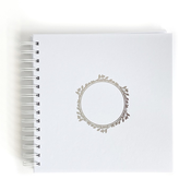 Beli album za albume 20,5x20,5 cm