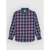 Element Flannel Shirt zinfandel checks