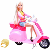 Masen Toys mala punčka na skuterju 57083