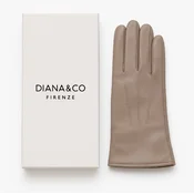 Rokavice LS COLLECTION Diana - bež, v darilni embalaži