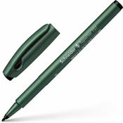 Marker, 0,8 mm, SCHNEIDER Topwriter 157, črn