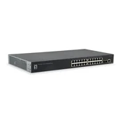 LevelOne GTL-2661 L2 upravljani Gigabit omrežni stikalo, 2 x 10GbE SFP+