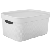 eoshop JIVE DECO škatla za shranjevanje 5L - bela