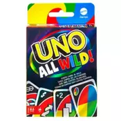 Društvena igra Mattel UNO - All Wild! - Card Game