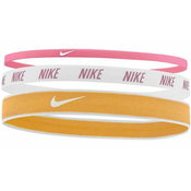 Bend za glavu Nike Mixed Width Headbands 3P - pinksicle/white/yellow ochre
