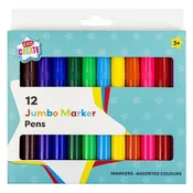 Rayher. Flomastri JUMBO Kids Create, set 12