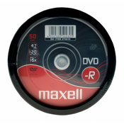 MAXELL MEDIJI DVD-R 4,7GB 16X 50 NA OSI