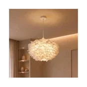 Brilagi - Luster na sajli FEATHER 3xE27/40W/230V O 50 cm bela