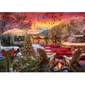 Art puzzle - Puzzle Caravan Camp - 2 000 kosov