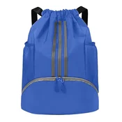 Unisex nahrbtnik z vrvico | STRIPEBACK, Modra
