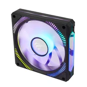 Računalniški ventilator Havit F2096 z dinamično RGB osvetlitvijo in do 1800 RPM - črn