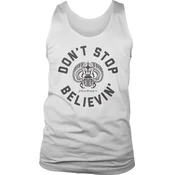 Journey Dont Stop Believin Circle White L Majica